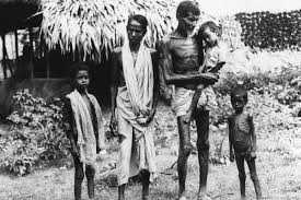 Starving child during Bengal Famine